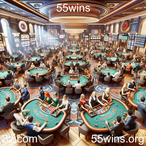 Descubra a Emoção dos Jogos Ao Vivo no 55wins